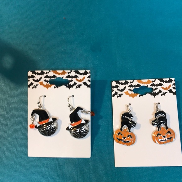 Halloween Earrings Set - Picture 1 of 3